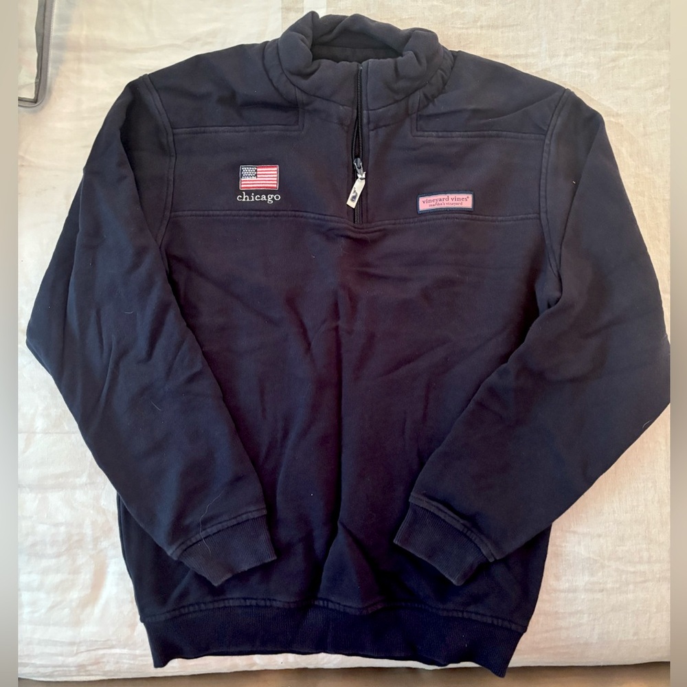 Vineyard Vines Chicago America Shep Shirt/ QuarterZip